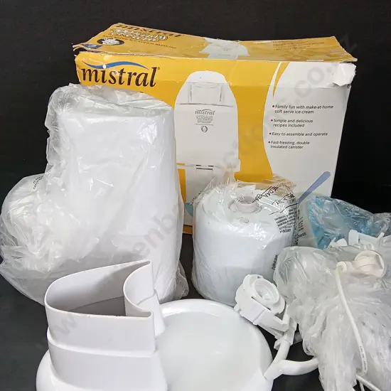 MISTRAL WHIRLEY CREAM ICE CREAM MAKER