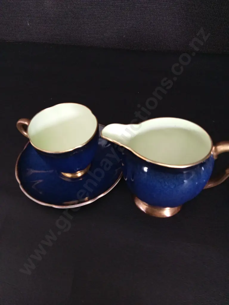 15 PIECE VINTAGE CARLTON WARE TEA SET Image 1++