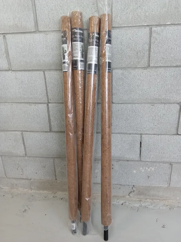 4 BRAND NEW TAKASHO COCO PLANT POLES 120CM Image 1++