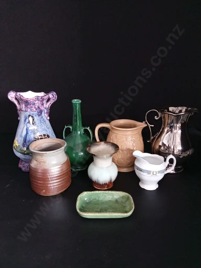 8 CERAMICS / VASES TALLEST H25CM Image 1++