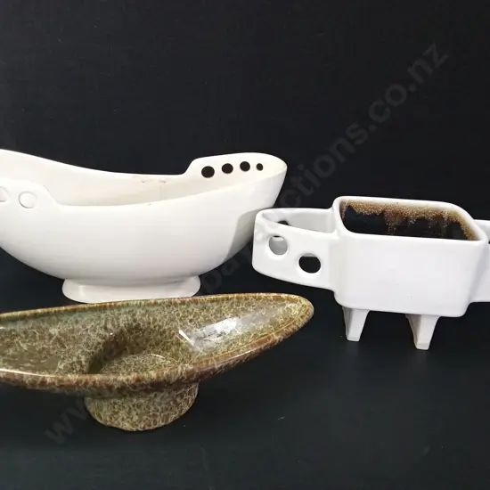 3 IKEBANA VASES LONGEST L30CM