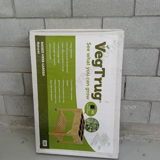 BRAND NEW VEGTRUG RAISED HERB GARDEN