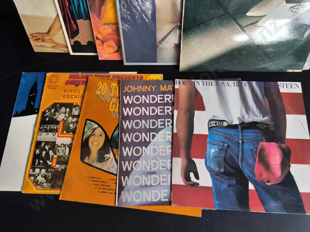 MIX OF 10 VINTAGE RECORDS Image 1++