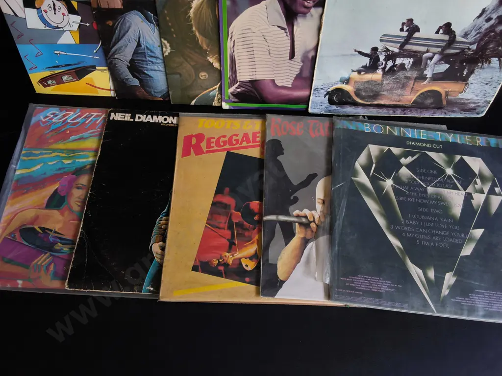 MIX OF 10 VINTAGE RECORDS Image 1++
