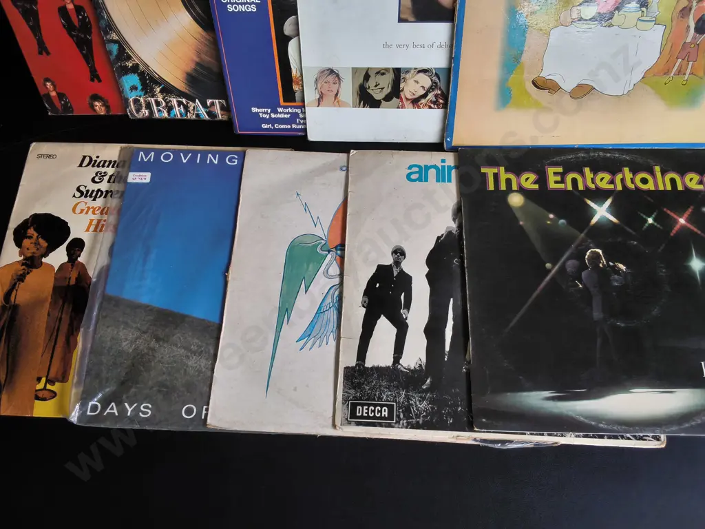 MIX OF 10 VINTAGE RECORDS Image 1++