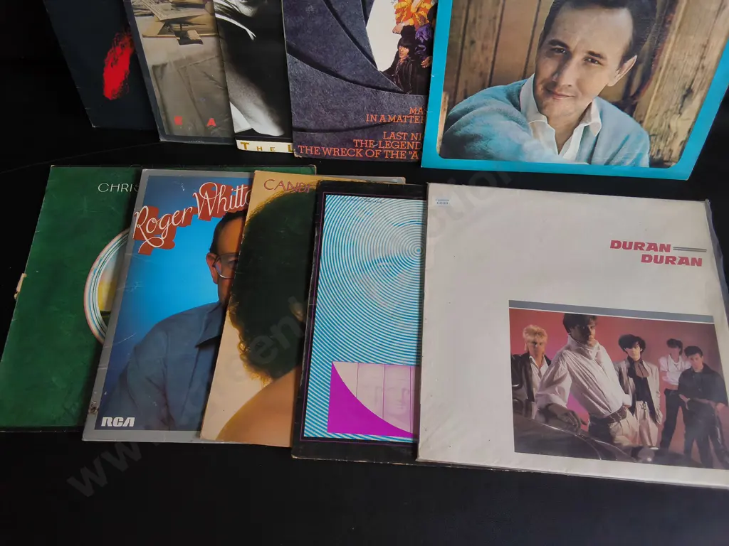 MIX OF 10 VINTAGE RECORDS Image 1++