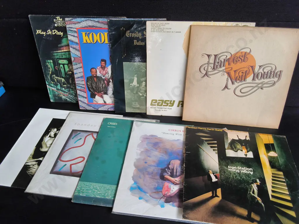 MIX OF 10 VINTAGE RECORDS Image 1++