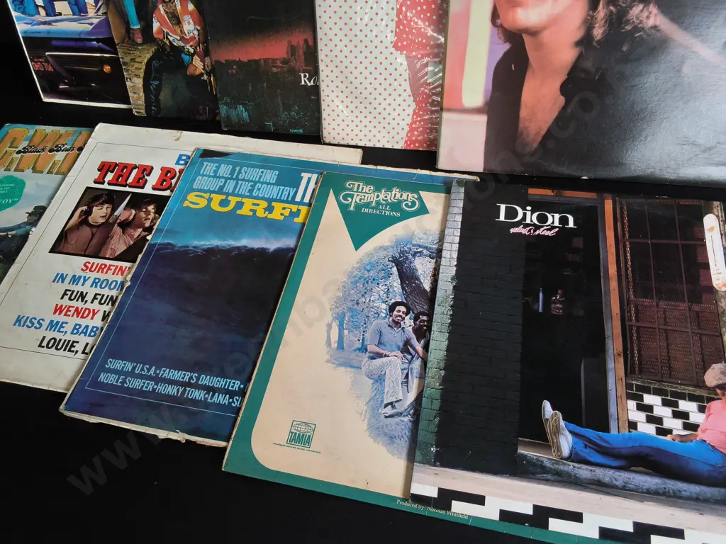 MIX OF 10 VINTAGE RECORDS Image 1++