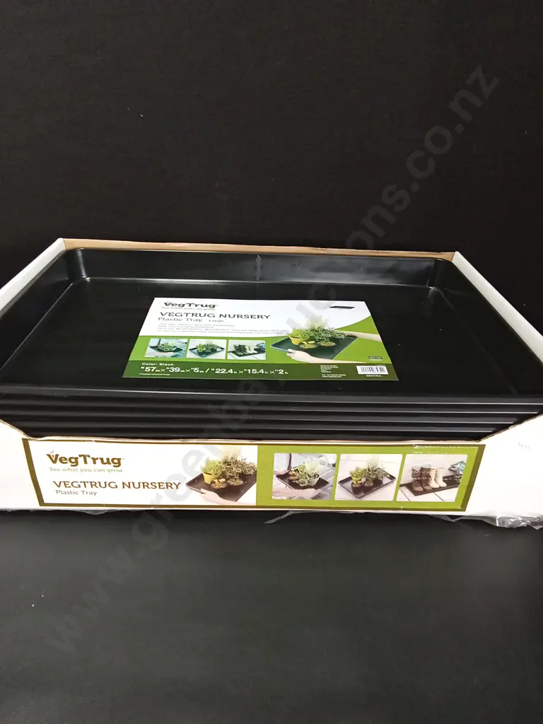 10 BRAND NEW VEGTRUG NURSERY PLASTIC TRAYS Image 1++