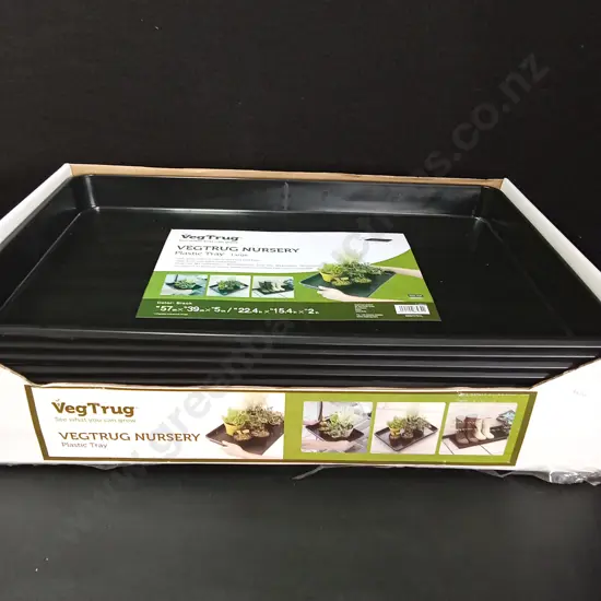 10 BRAND NEW VEGTRUG NURSERY PLASTIC TRAYS