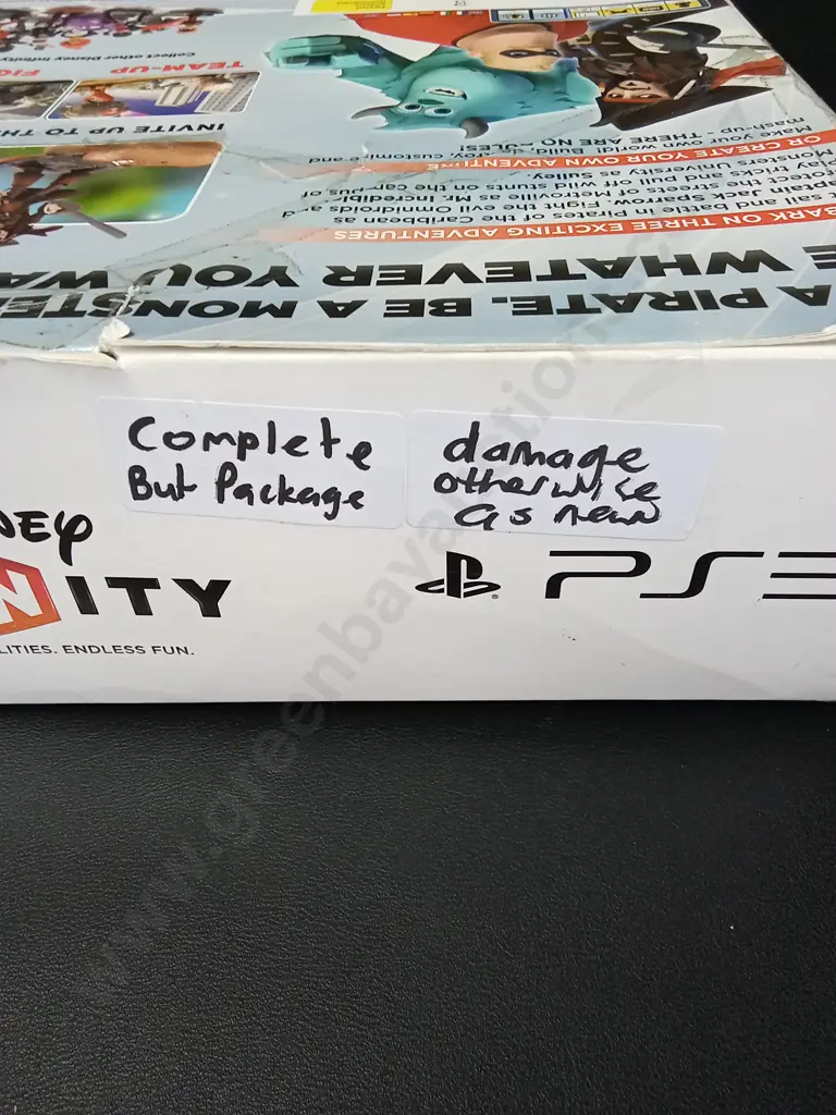DISNEY INFINITY FOR PS3 AND A VERSACE PARFUMS PURSE Image 1++