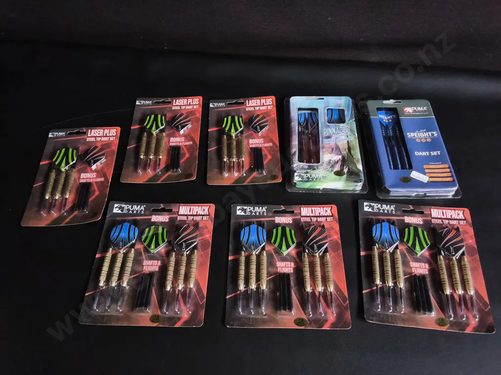 8 BRAND NEW PACKS OF DARTS Image 1++