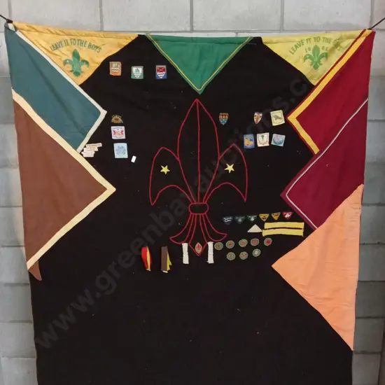 TRADITIONAL SCOUT CAMPFIRE BLANKET, 130CM X 165CM