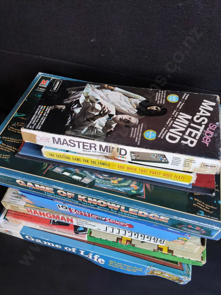 MIX OF VINTAGE BOARD GAMES Image 1++