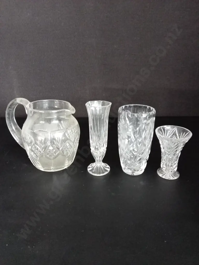 9 VINTAGE GLAD ITEMS TALLEST H16CM Image 1++
