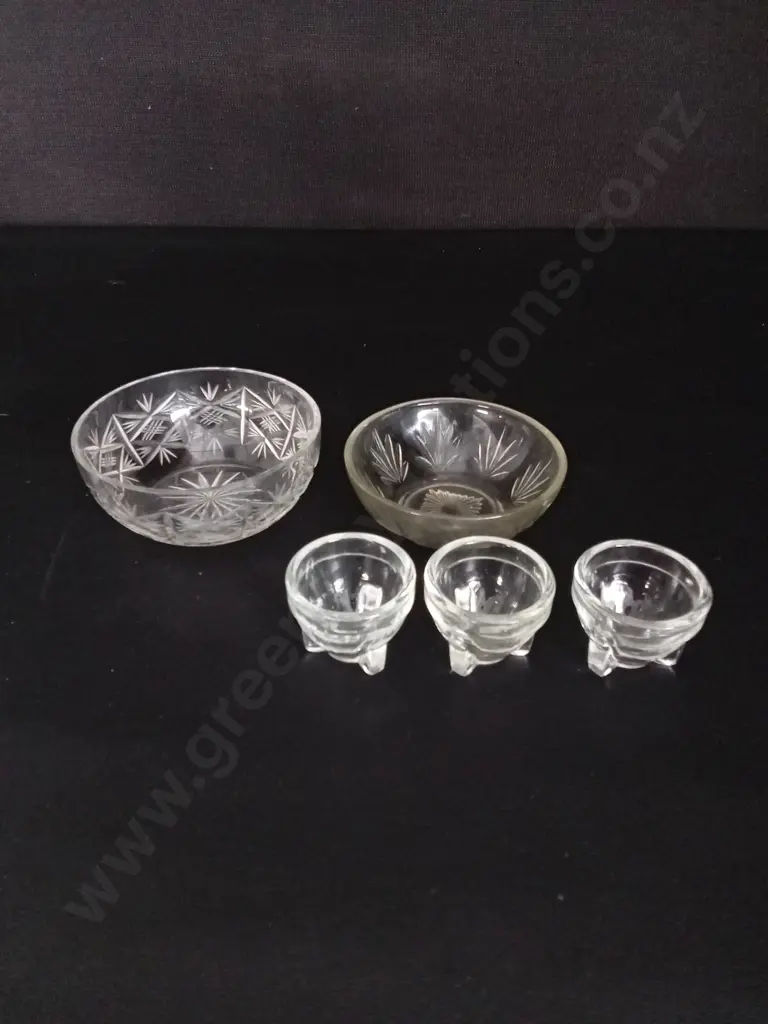 9 VINTAGE GLAD ITEMS TALLEST H16CM Image 1++