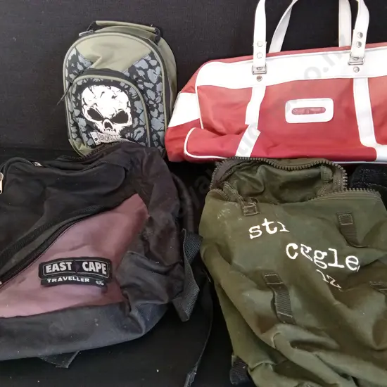 4 VINTAGE BAGS