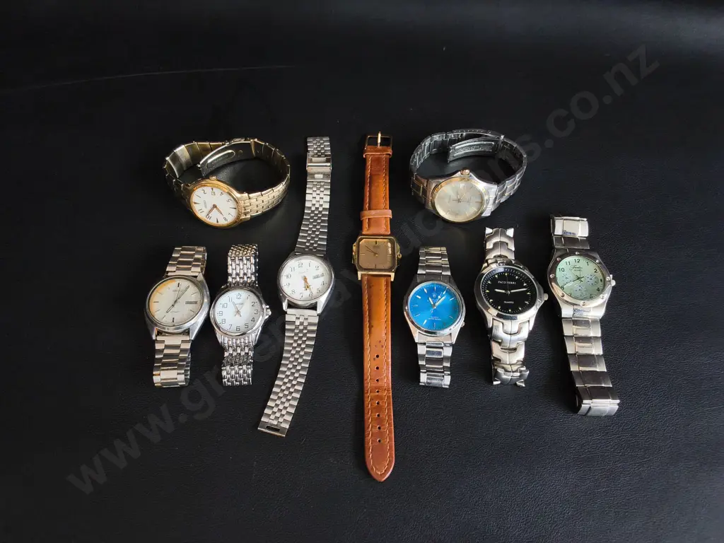 MIX OF WATCHES,9 PIECES Image 1++