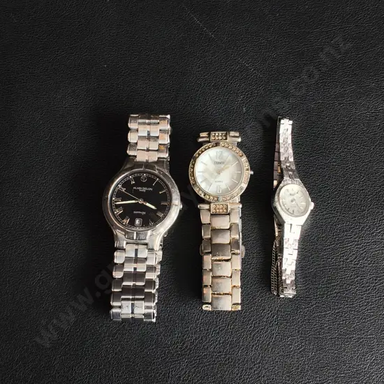 3 ANALOG WATCHES