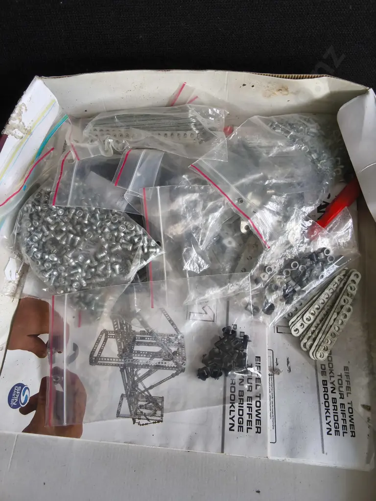 2 MECCANO CONSTRUCTION TOY SETS, MECCANO ATV EVOLUTION AND MECCANO EIFFEL TOWER/ BROOKLYN BRIDGE 2-IN-1 Image 1++