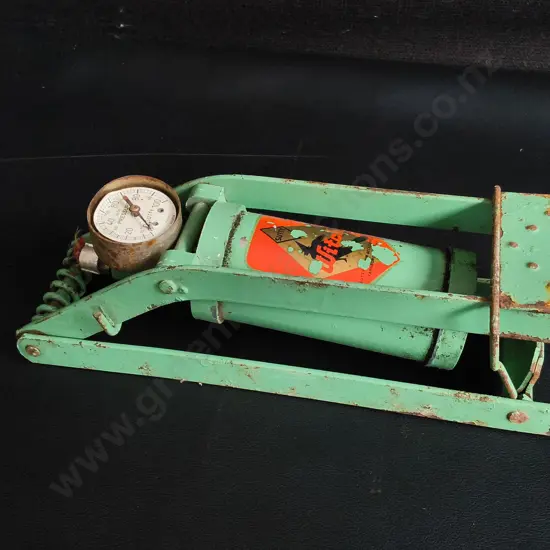 VINTAGE SUTTY FOOT OPERATED TYRE PUMP
