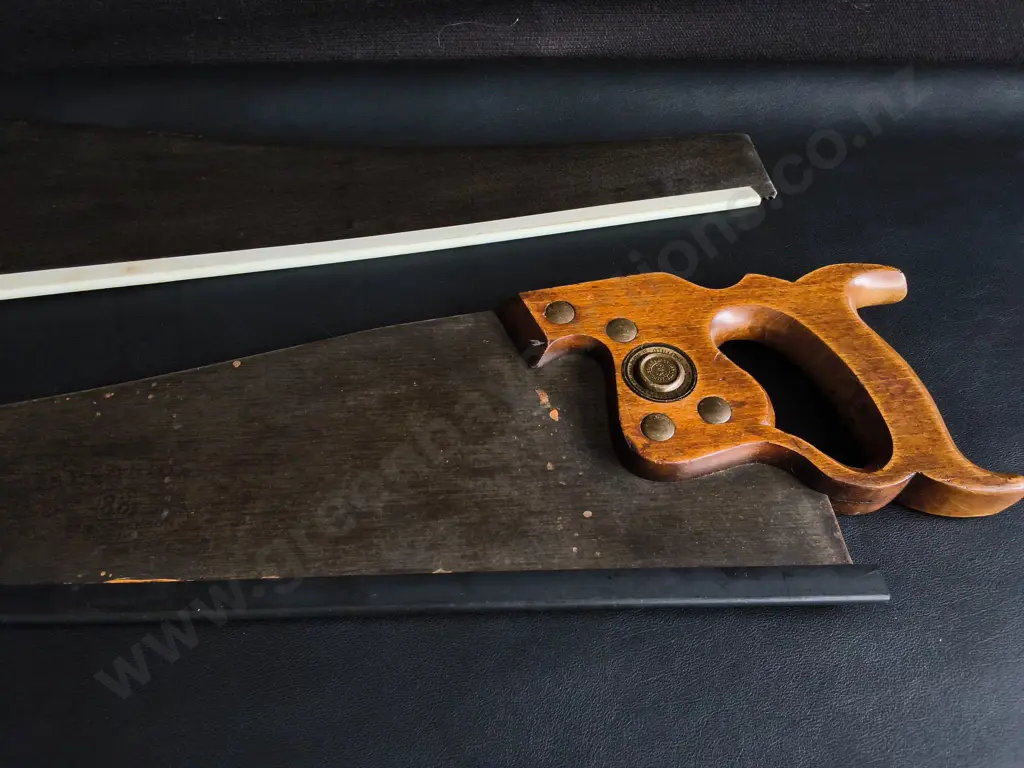 PAIR OF VINTAGE HAND SAWS Image 1++