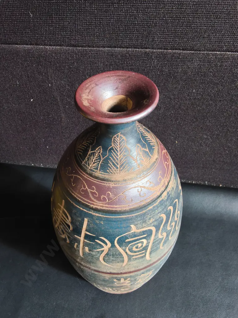 DECORATIVE CERAMIC VASE, H 38 CM Image 1++