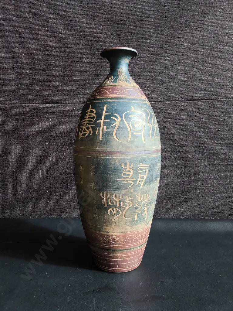 DECORATIVE CERAMIC VASE, H 38 CM Image 1++