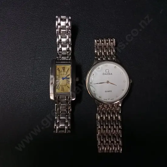 2 DRESS WATCHES