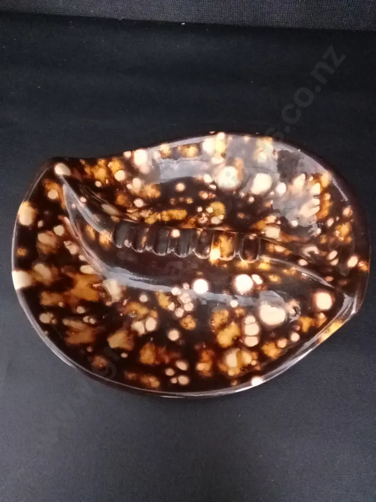 VINTAGE CROWN LYNN JUG H15CM AND A VINTAGE MID-CENTURY MODERN ASHTRAY L24CM Image 1++