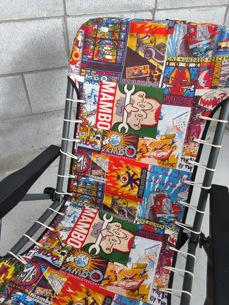 VINTAGE FOLDING MAMBO CHAIR Image 1++