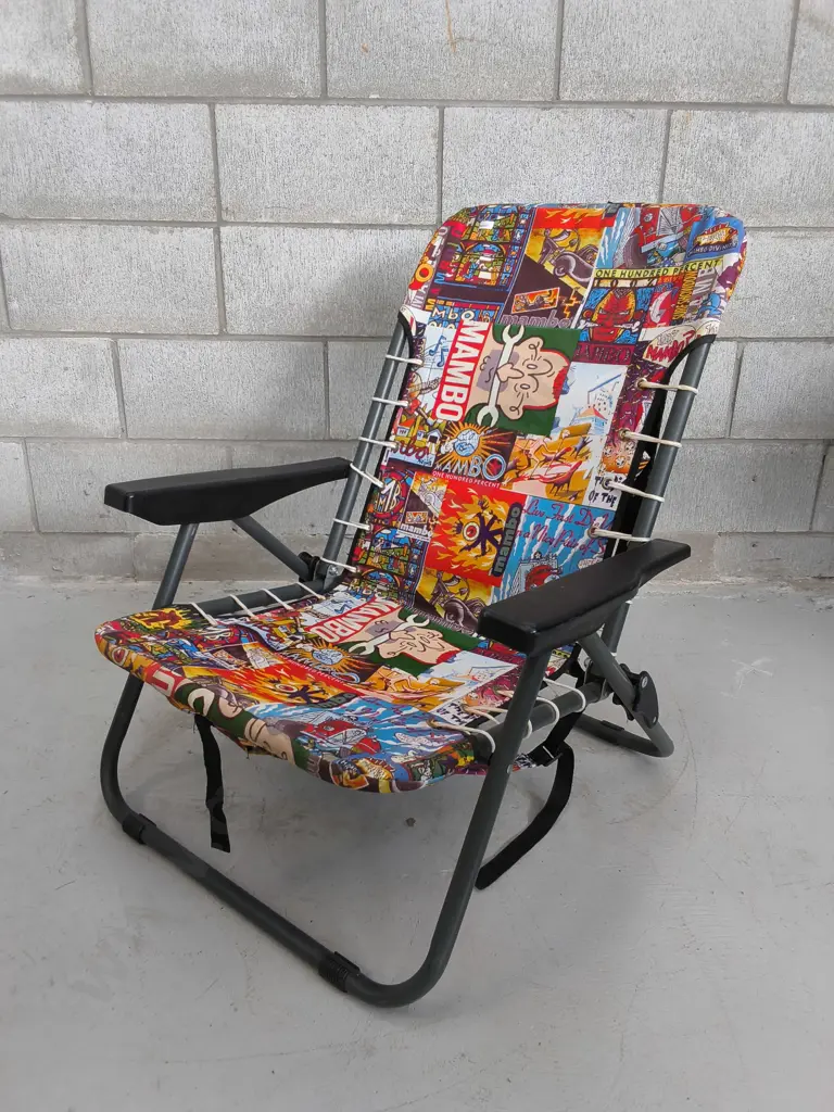VINTAGE FOLDING MAMBO CHAIR Image 1++