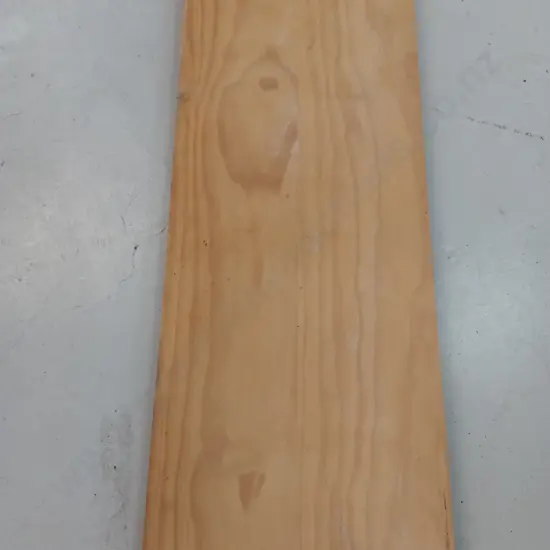 LARGE DRESSED PINE SHELF, 406CM X 38CM X 4.5CM