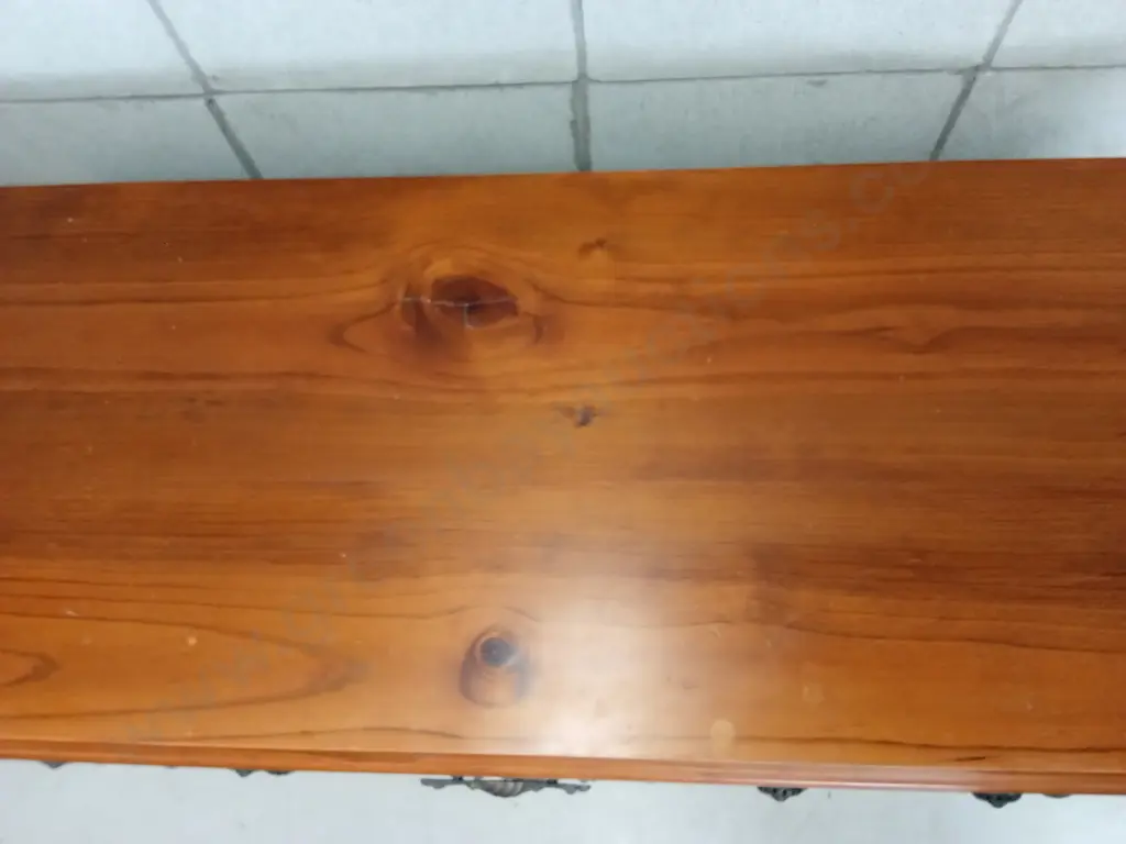 RUSTIC SOLID WOOD DRAWER, H 80CM X W 140CM X D 49CM Image 1++