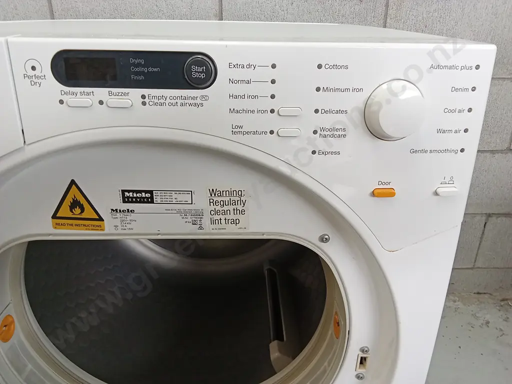 MIELE CONDENSER TUMBLE DRYER (T 7944 C), H 85CM X W 60CM X D 59CM Image 1++