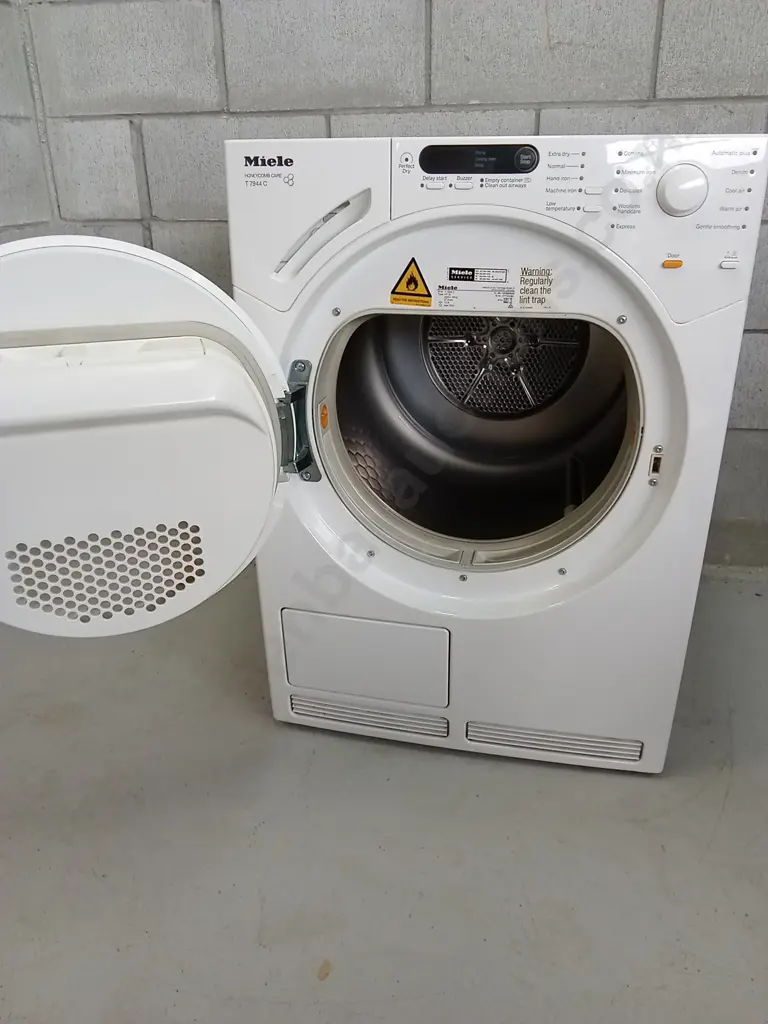 MIELE CONDENSER TUMBLE DRYER (T 7944 C), H 85CM X W 60CM X D 59CM Image 1++