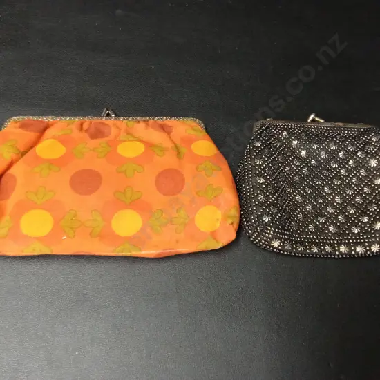 2 PURSES FROM THE 60'S LONGEST L21CM