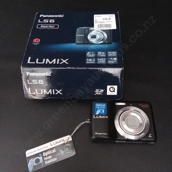 PANASONIC LUMIX DMC-LS6 BRAND NEW IN BOX