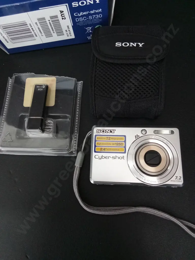 SONY CYBER-SHOT DSC-S730 DIGITAL CAMERA IN BOX Image 1++