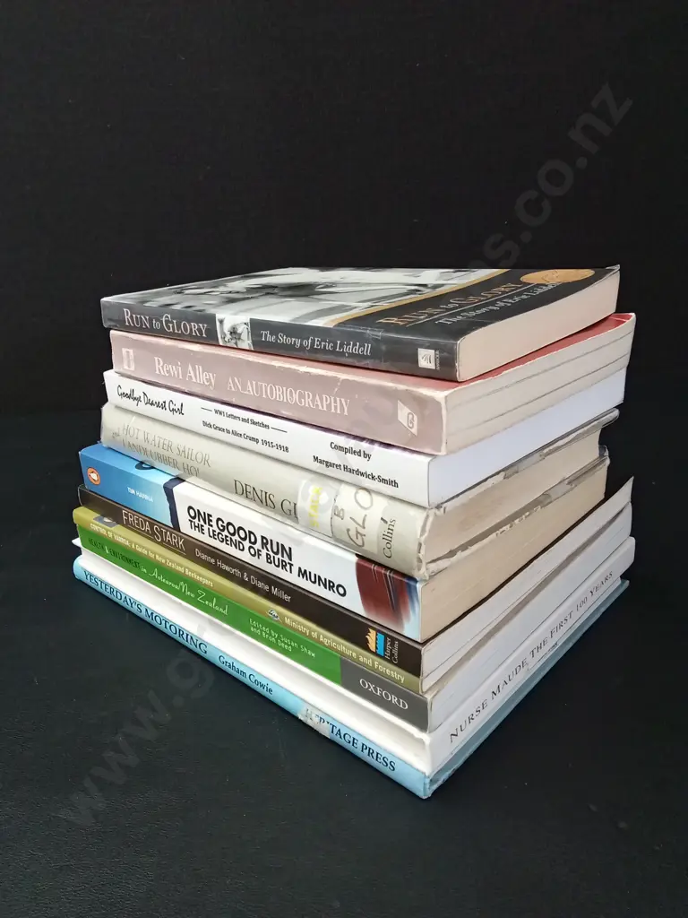 10 NEW ZEALAND BOOKS Image 1++