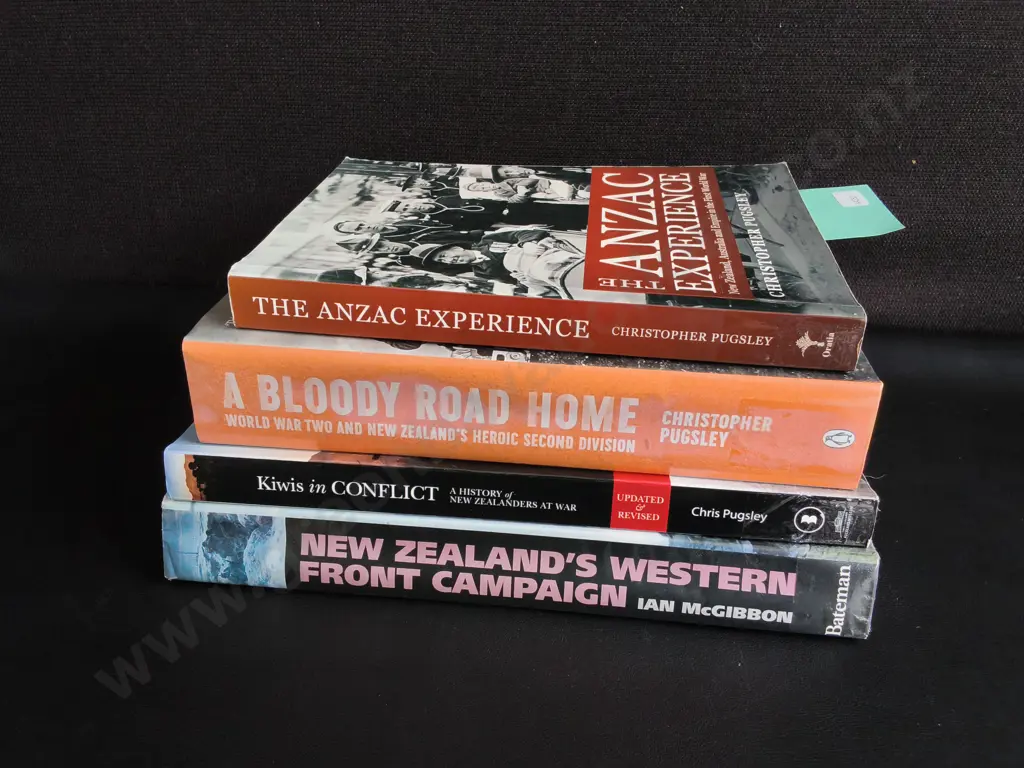 4 BOOKS ON NZ HISTORY Image 1++