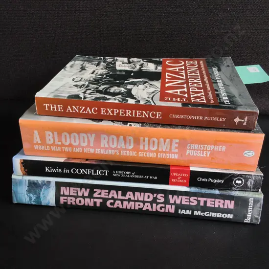 4 BOOKS ON NZ HISTORY