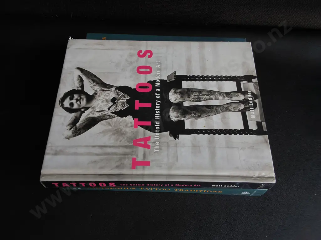 PAIR OF BOOKS ON TATTOOS Image 1++