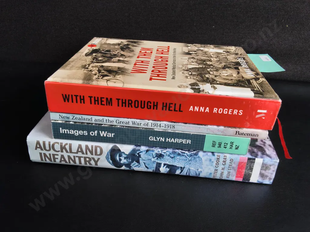 4 BOOKS ON NZ HISTORY Image 1++