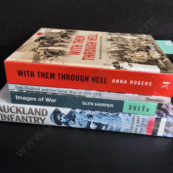 4 BOOKS ON NZ HISTORY