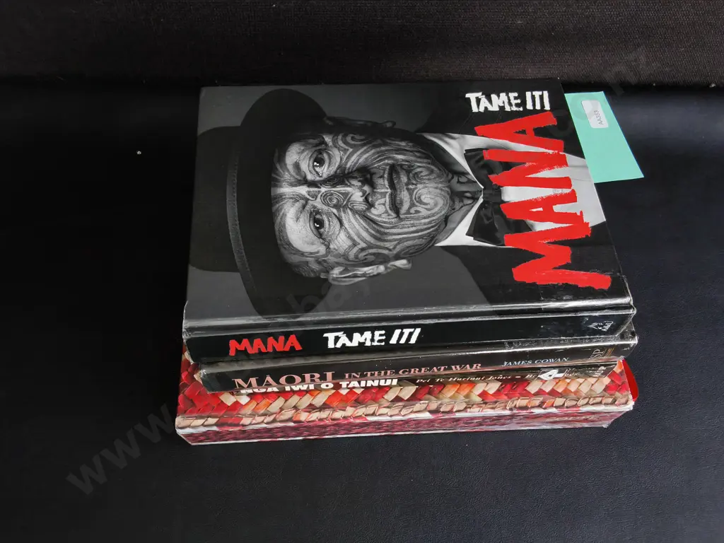 4 BOOKS ON MĀORI HISTORY AND CULTURE Image 1++