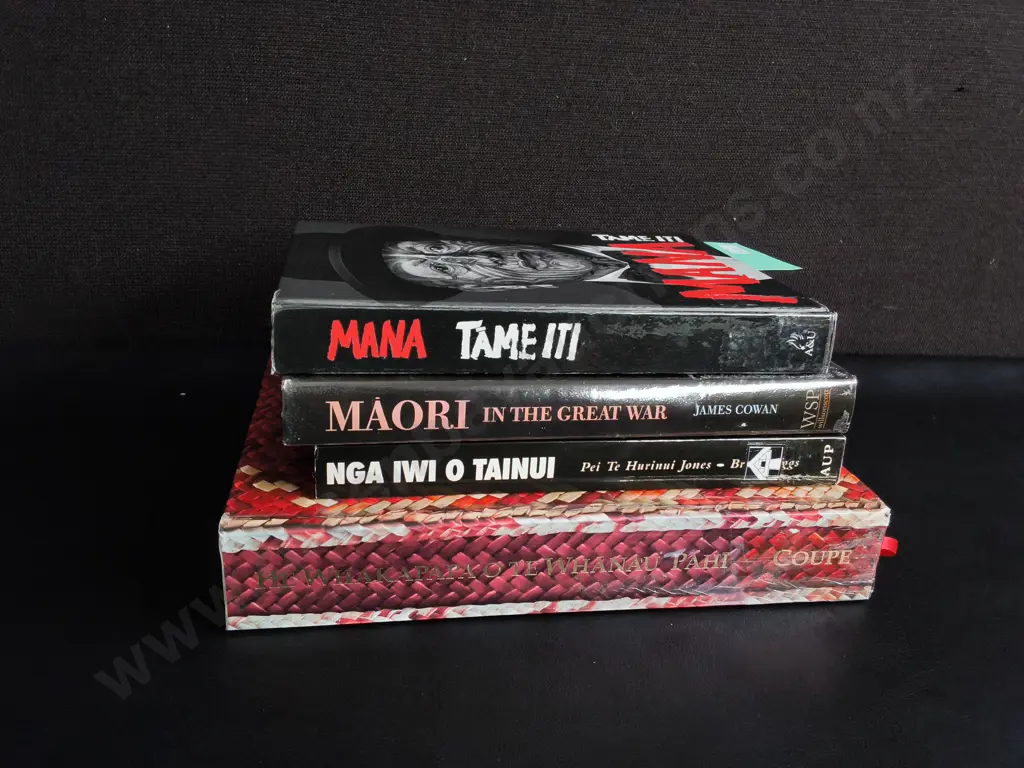 4 BOOKS ON MĀORI HISTORY AND CULTURE Image 1++