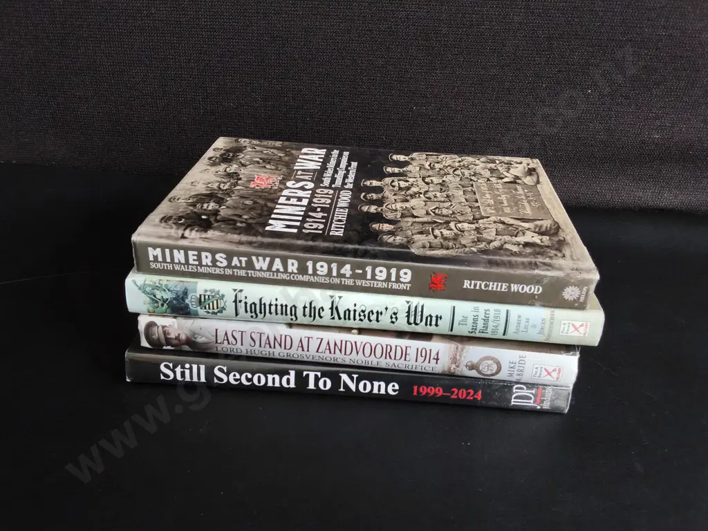 4 BOOKS ON MILITARY HISTORY Image 1++