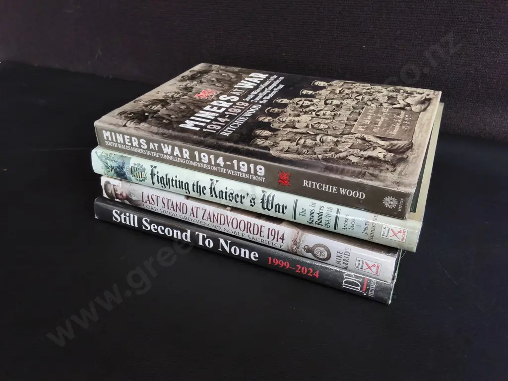 4 BOOKS ON MILITARY HISTORY Image 1++