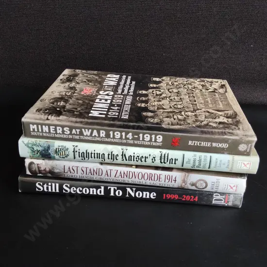 4 BOOKS ON MILITARY HISTORY